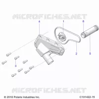 MOTORE, WATERPUMP IMPELLER AND COVER