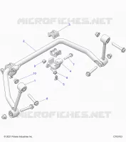 SUSPENSION, FRONT BARRA DI STABILIZZAZIONE- Z24NMF99AR/AM/BR/BM (C703103)