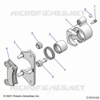 BRAKES, PINZA POSTERIORE