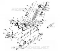 POSTERIORE SWING ARM   SHOCK 6X6 300 W948730 (4926792679C011)
