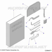 REFERENCES, TOOL KIT AND MANUALE DEL PROPRIETARIOS
