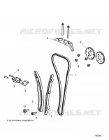 CAM CATENA AND TENSIONER