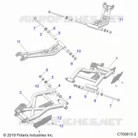 SOSPENSIONE POSTERIORE CONTROL ARMS
