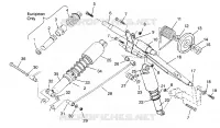 POSTERIORE COPPIA ARM CLASSIC TOURING 0963365 and EUROPEAN CLASSIC TOURING E96336 (4933623362B014)