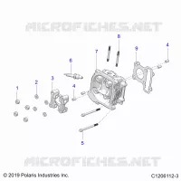 ENGINE, TESTA CILINDRO ASM
