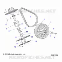 TRASMISSIONE, SECONDARY CLUTCH