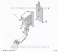 ENGINE, ACCELERATORE PEDALE