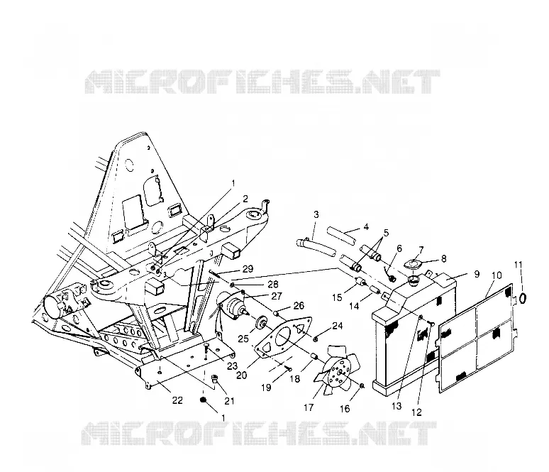 SISTEMA DI RAFFREDDAMENTO Scrambler W957840 (4927252725A010)