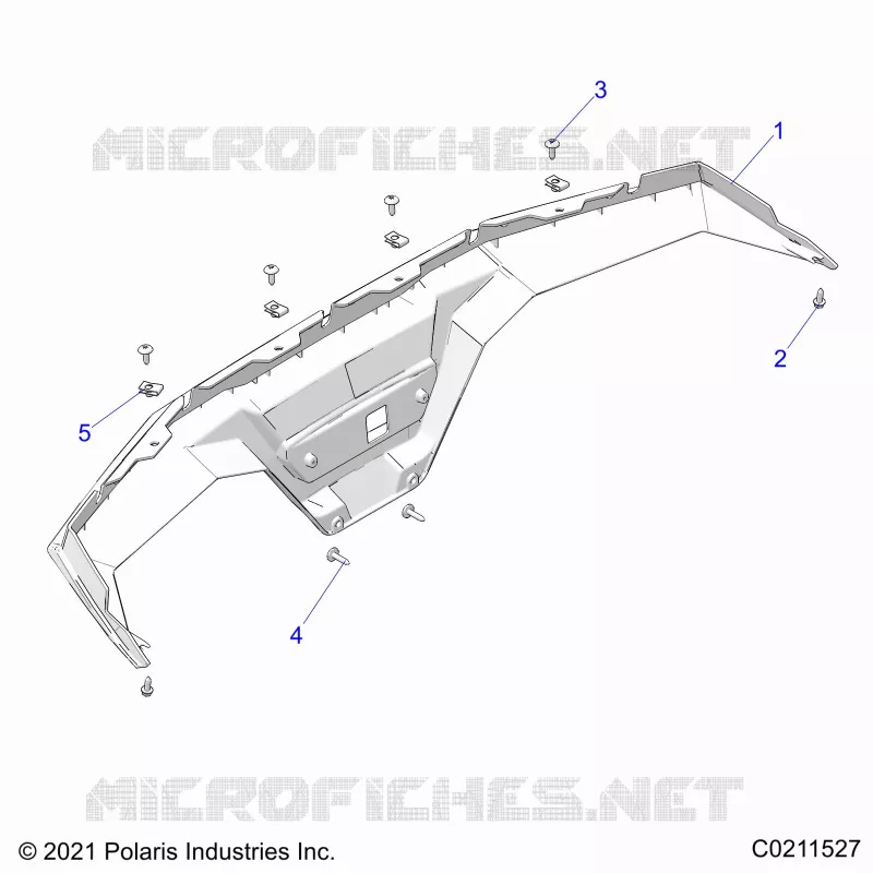 CARROZZERIA POSTERIORE BUMPER
