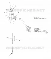 MOTORE, ACCELERATORE CONTROL ASM.