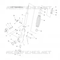 SUSPENSION, ANTERIORE MONTANTE