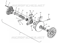 TRASMISSIONE FRIZIONE ASSEMBLY Storm 0940782 and Storm SKS 0940582 (4925032503023A)