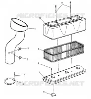 CONDOTTO DELL'ARIA SL 780 B964087 and  Intl. SL 780 I964087 (4935523552B007)