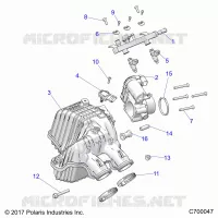 ENGINE, PRESA D'ARIA MANIFOLD