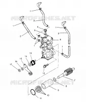 POMPA DELL'OLIO XLT RMK 0960956, XLT SKS 0960556  and EUROPEAN XLT SKS E960556 (4931813181C014)
