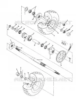 RUOTA POSTERIORE DRIVE ASSEMBLY (4916361636021A)