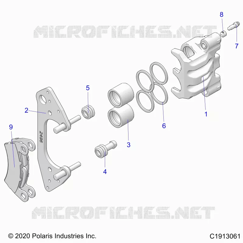 FRENO ANTERIORE CALIPER