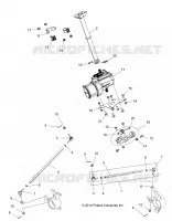 STEERING, STERZO POST ASM.