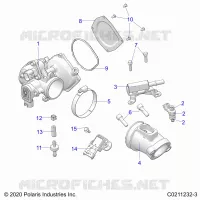 ENGINE, CORPO FARFALLATO AND FUEL RAIL