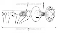 FRIZIONE DRIVEN ASSEMBLY NO. 1322105 (4909520952009A)