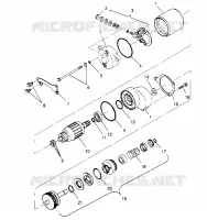 AVVIAMENTO MOTORE 2x4 400L W947540 (4926752675C014)
