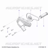 MOTORE, WATERPUMP IMPELLER AND COVER