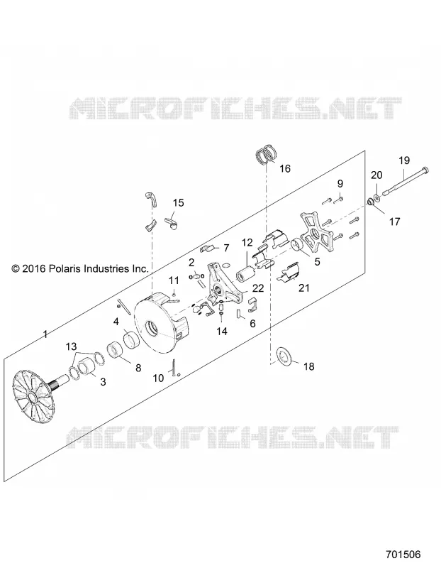 TRASMISSIONE, PRIMARY CLUTCH