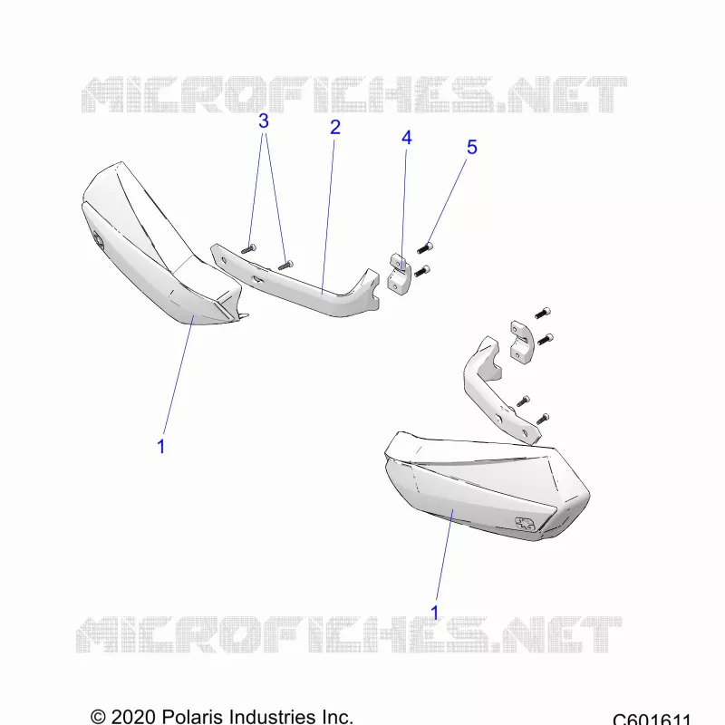 STEERING, HAND GUARDS