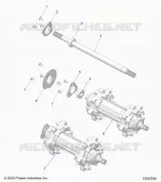 DRIVE TRAIN, JACKSHAFT AND ALBERO DI TRASMISSIONE