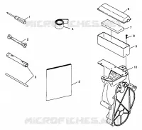 KIT DI STRUMENTI XLT TOURING 0973357 and EUROPEAN XLT TOURING E973357 (4937723772D003)