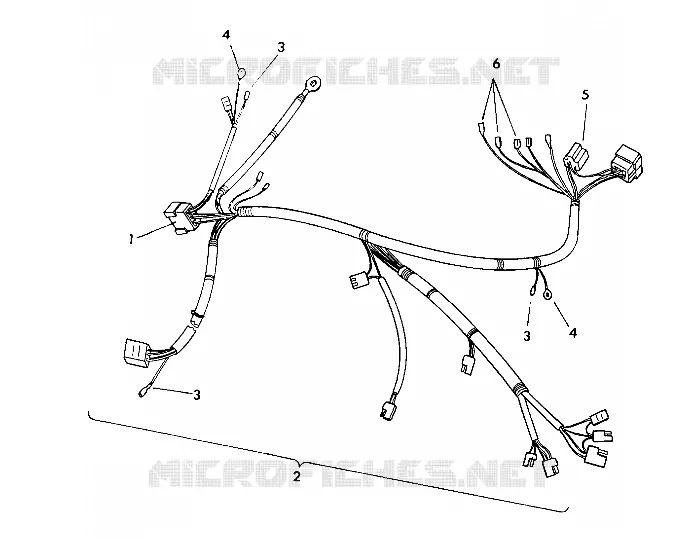 CABLAGGIO ELETTRICO 500 SP/500 SKS (4921262126036A)