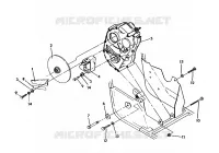 RIGHT SCATOLA DEGLI INGRANAGGI   FRENO DI MONTAGGIO Trail Blazer / W927221 (4922852285027A)