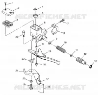 CILINDRO PRINCIPALE 700 XC 0971766 (4941814181A014)