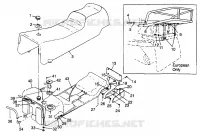 SEDILE   SERBATOIO DI GAS ULTRA TOURING 0975378 and EUROPEAN ULTRA TOURING E975378 (4938133813A009)