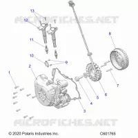 ELETTRICO, IGNITION SYSTEM, W/STATOR COVER