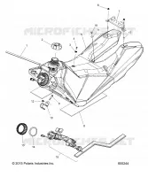 CARBURANTE SYSTEM, CARBURANTE TANK ASM.