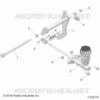 BRAKES, PEDAL AND CILINDRO PRINCIPALE MOUNTING