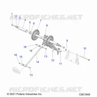SUSPENSION, POSTERIORE COPPIA ARM