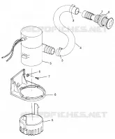 POMPA DI SENTINA SL 700 B974071, Intl. SL 700 I974071, SL 700 Deluxe B974072 and (4940874087C001)