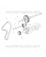 MOTORE, TIMING PULLEY, TIMING BELT, JOCKEY PULLEY