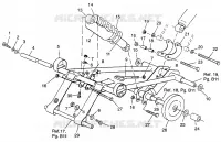 ANTERIORE COPPIA ARM ULTRA SPX 0975678, ULTRA SPX SE H975678 and EUROPEAN ULTRA (4939533953B013)