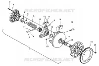 TRASMISSIONE FRIZIONE ASSEMBLY RXL 0940768 and RXL TOURING 0940869 (4925062506029A)