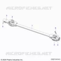 TRASMISSIONE, FRONT PROP SHAFT