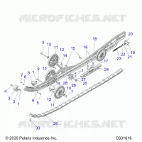 SUSPENSION, RAIL BEAM LH/RH