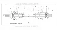 DRIVE TRAIN, ANTERIORE ALBERO