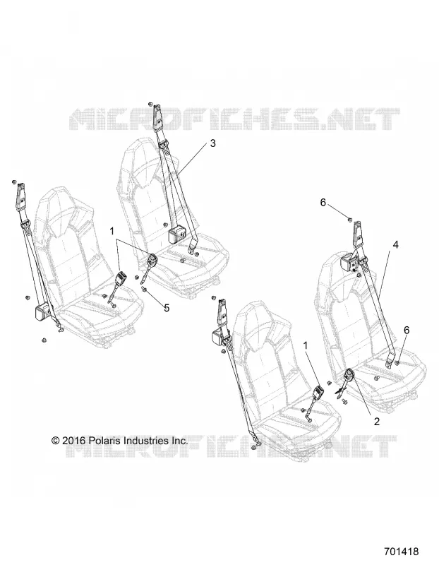 SEDE BELT MOUNTING
