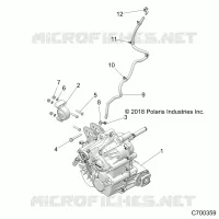 DRIVE TRAIN, MAIN SCATOLA INGRANAGGI MONTAGGIO