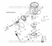 MOTORE, CARBURATORE, LOWER