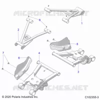 SOSPENSIONE POSTERIORE CONTROL ARMS