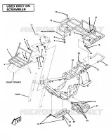 MONTAGGIO DEL TELAIO WITH RACKS-SCRAMBLER (4911701170006A)